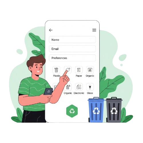 Sign Up and Personalize